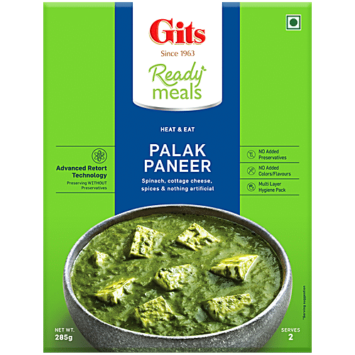 G RTE PALAK PANEER 285GM