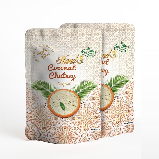 HANDS COCONUT CHUTNEY 200GM