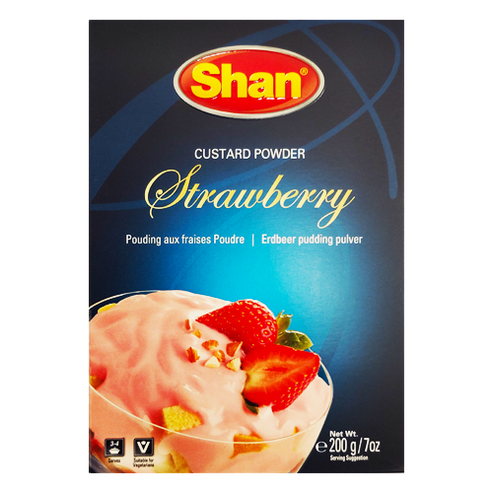 SHAN CUSTARD STRAWBERRY 200GM