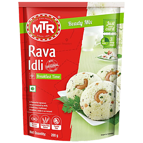 MTR INST RAVA IDLI MIX 200GM