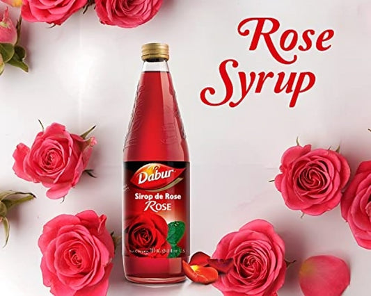 DABUR RED ROSE SYRUP 710 ML