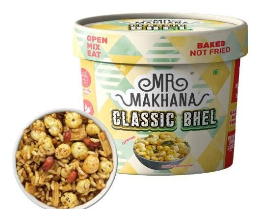 MR MAKHANA BHEL MIX 57GM