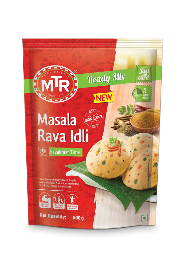MTR INST MIX MASALA RAVA IDLI 500 GM
